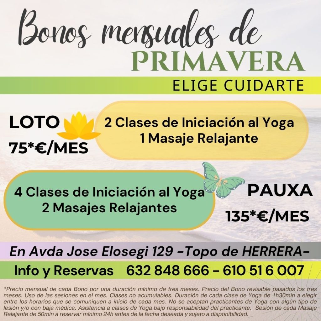 Iniciación al Yoga en Donostia
