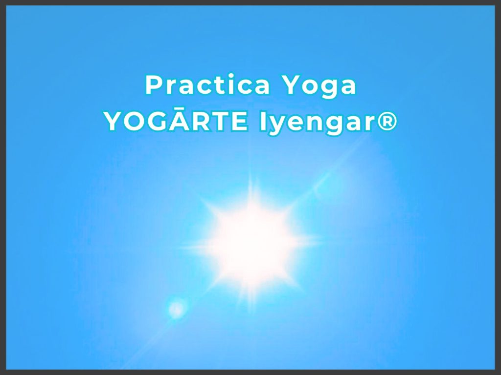 YOGĀRTE Iyengar® clases de yoga en Donostia San Sebastián